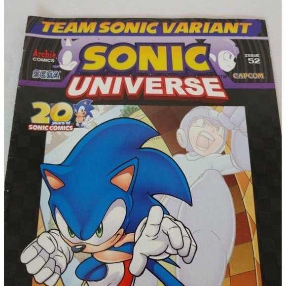 Sonic Universe #52 Worlds Collide 5 of 12 Team Sonic Variant Signed Issue - Picture 5 of 10